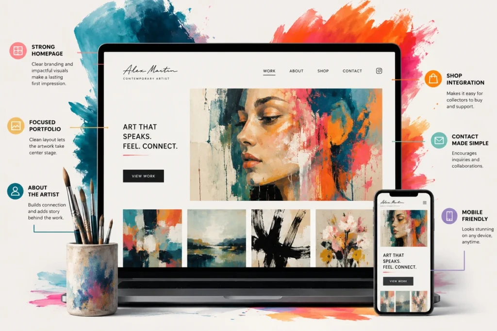 Why Every Artist Needs a Website