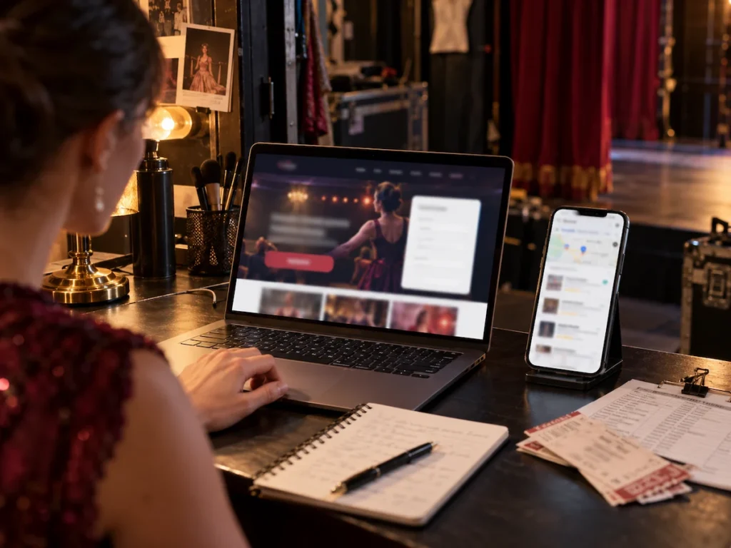 Creating a Shows Page That Gives Visitors a Reason to Stay