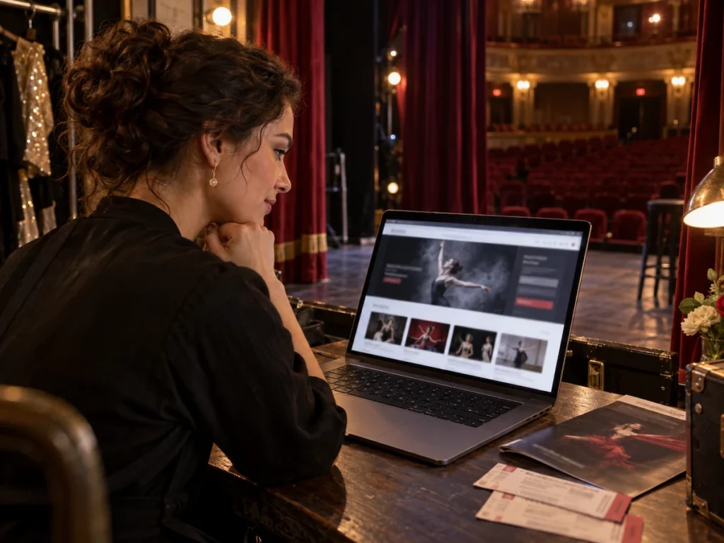 Artist Website Design Basics: What a Performance Artist Site Needs